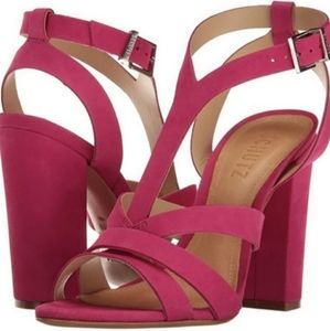 Schutz strappy heels